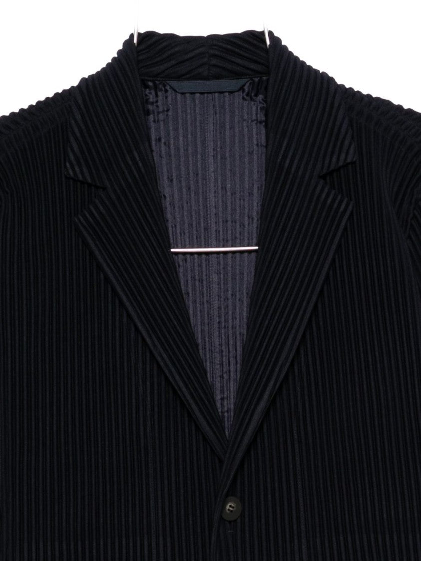 Homme Plissé Issey Miyake Double Breasted Blazer