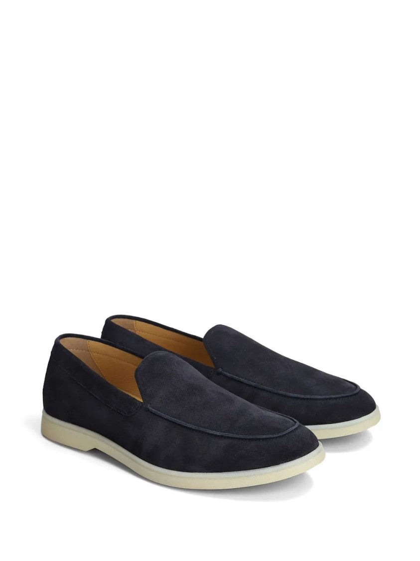 Henderson Suede Loafers With Leather Interior