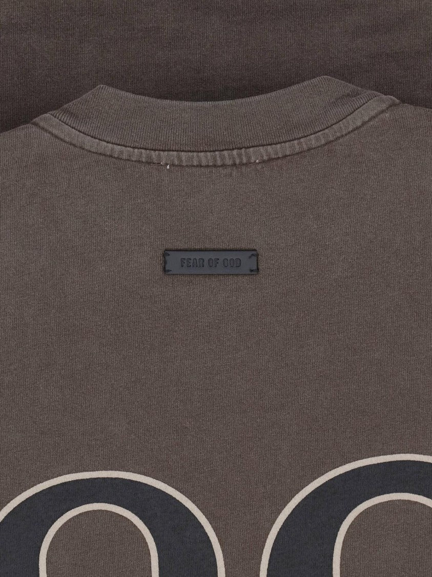 Fear Of God Ribbed Neckline Long-Sleeve Cotton T-Shirt
