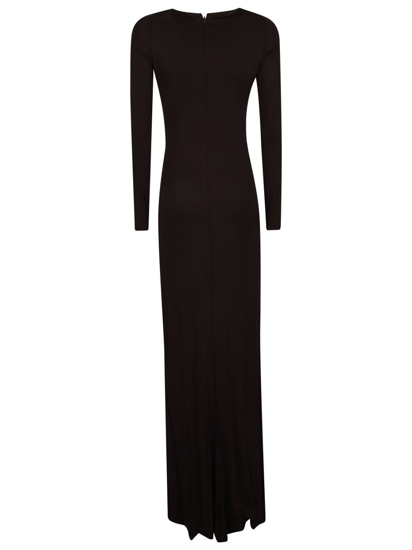 Elisabetta Franchi Red Carpet Floor Length Evening Dress