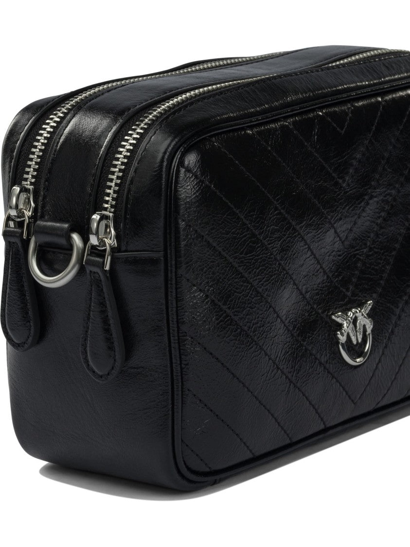 Pinko Leather Crossbody Bag