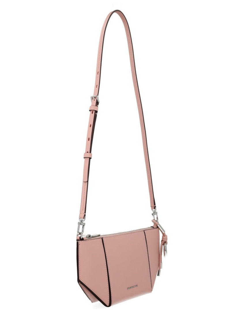 Michael Michael Kors Jordi Smooth Leather Trapezoidal Shoulder Bag