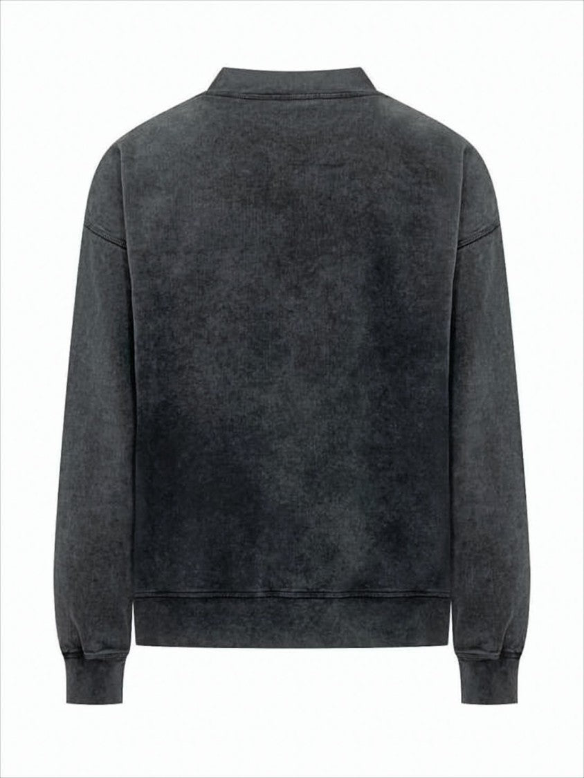 Dsquared2 Washed Black Long-Sleeve Sweatshirt