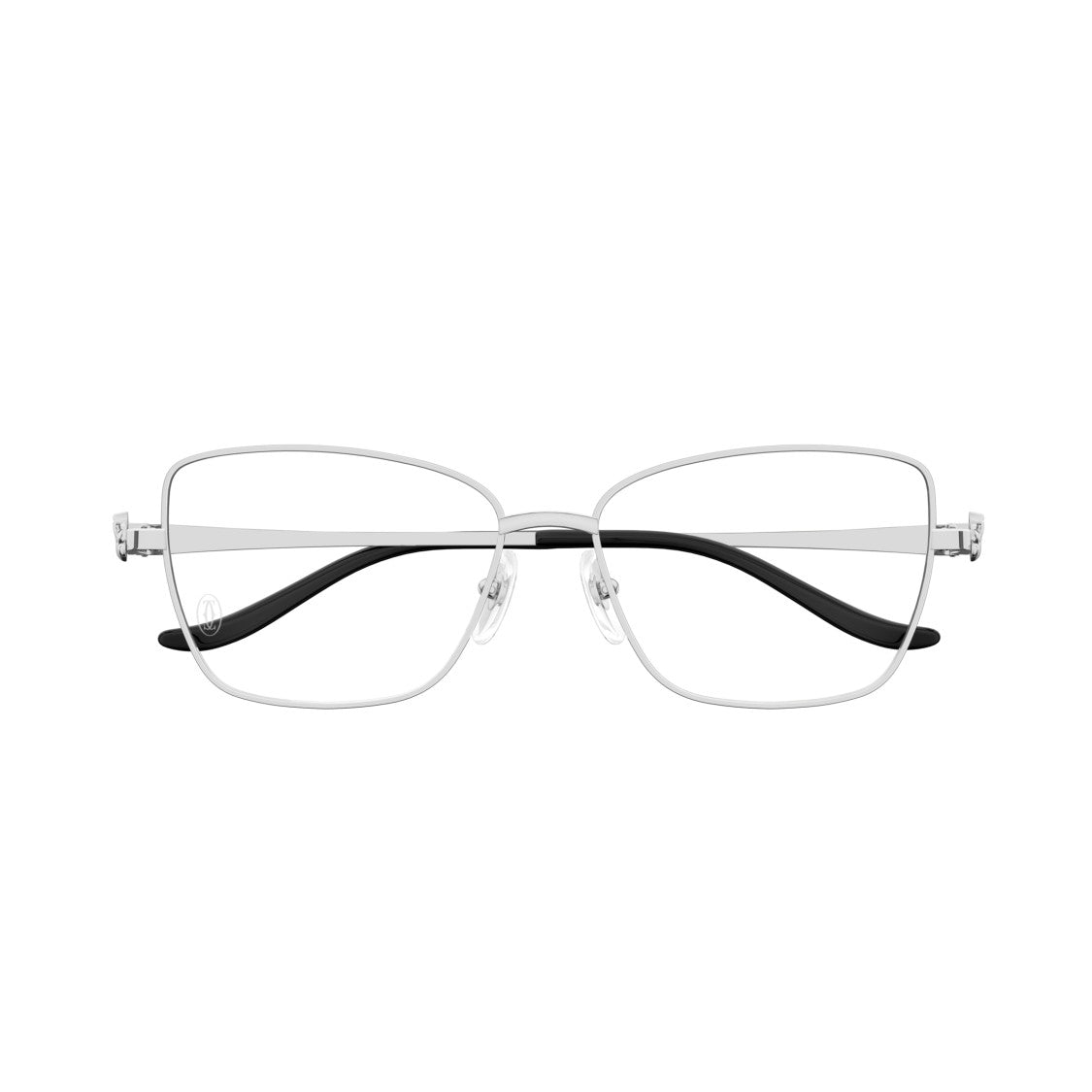 Cartier Ct0523o Square Silver-Toned Eyeglasses