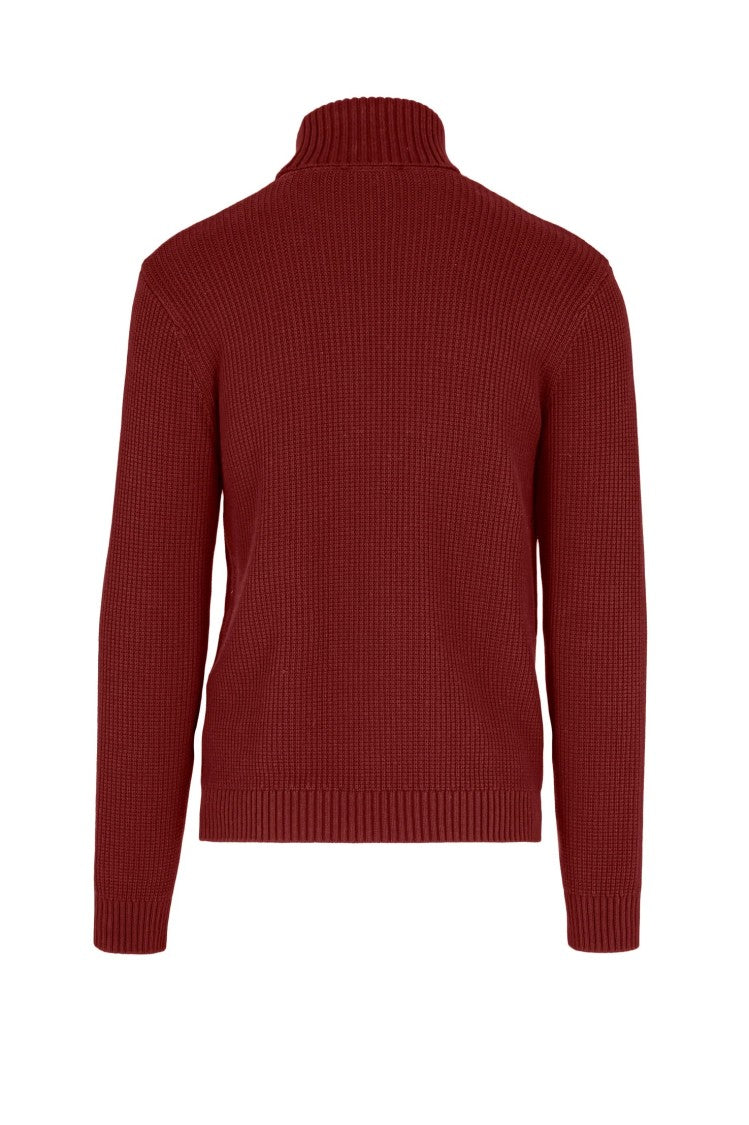Bomboogie Ribbed Turtleneck Knit Sweater