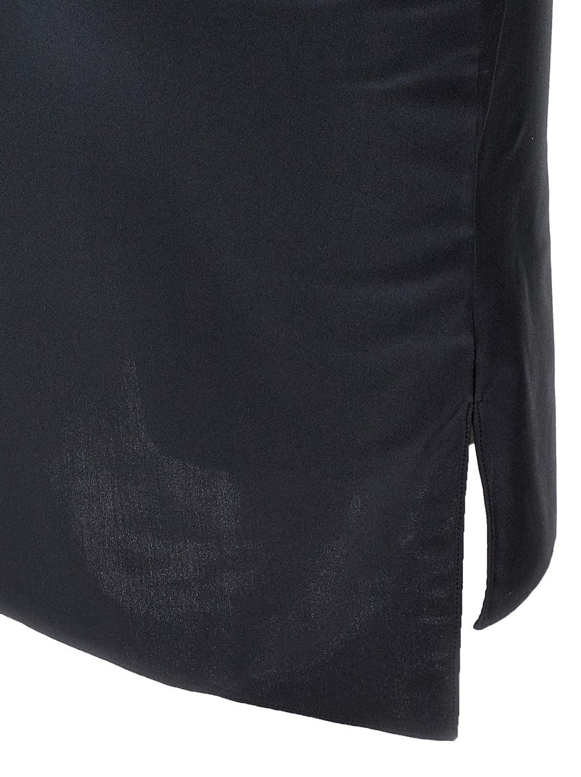 Coperni Asymmetric Flower' Mini Dress