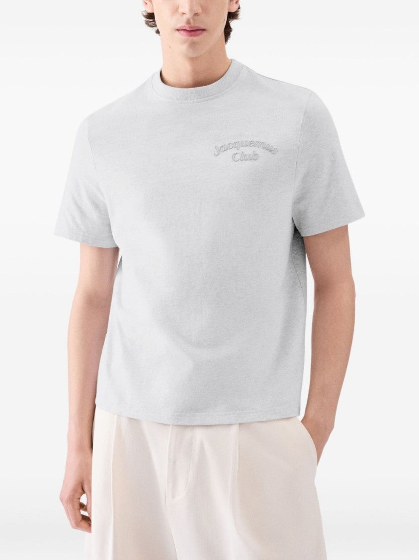Jacquemus Light Grey Club T-Shirt