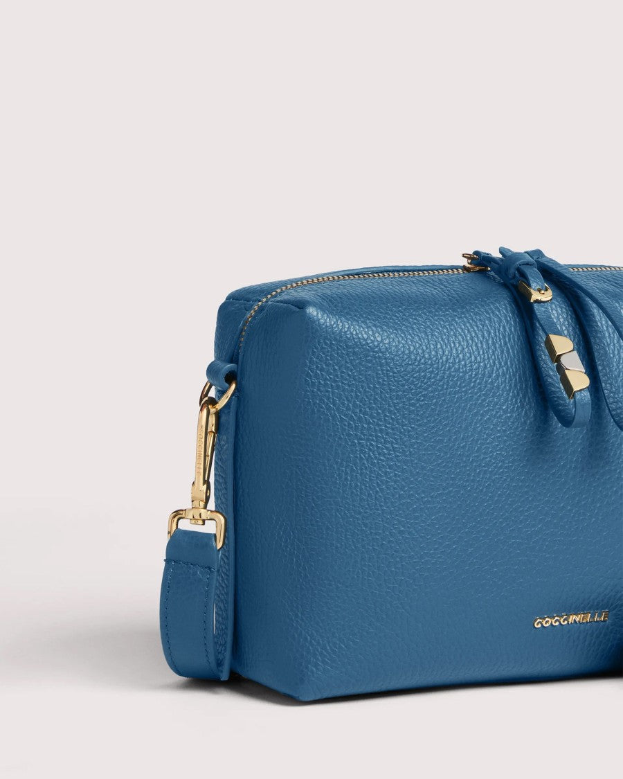 Coccinelle Nory Small Bag In Deep Blue