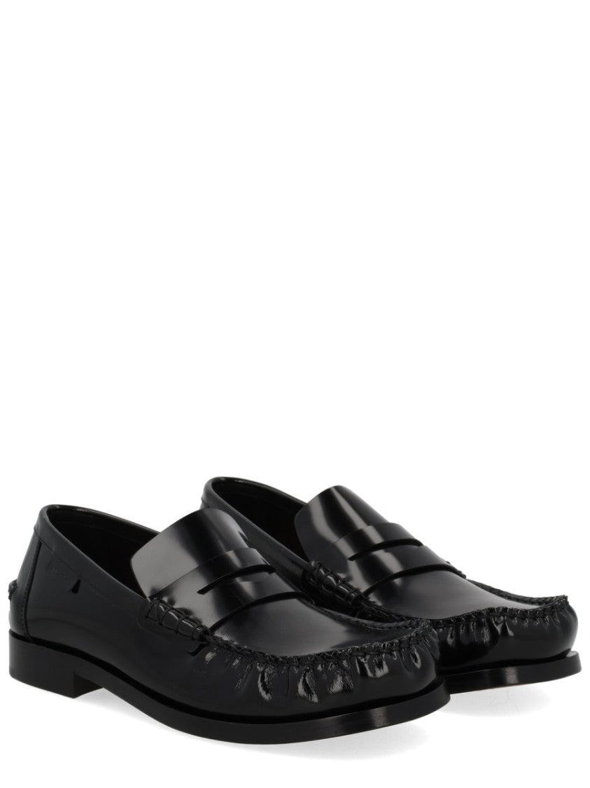 Bottega Veneta Truman Calf Leather Penny Loafers