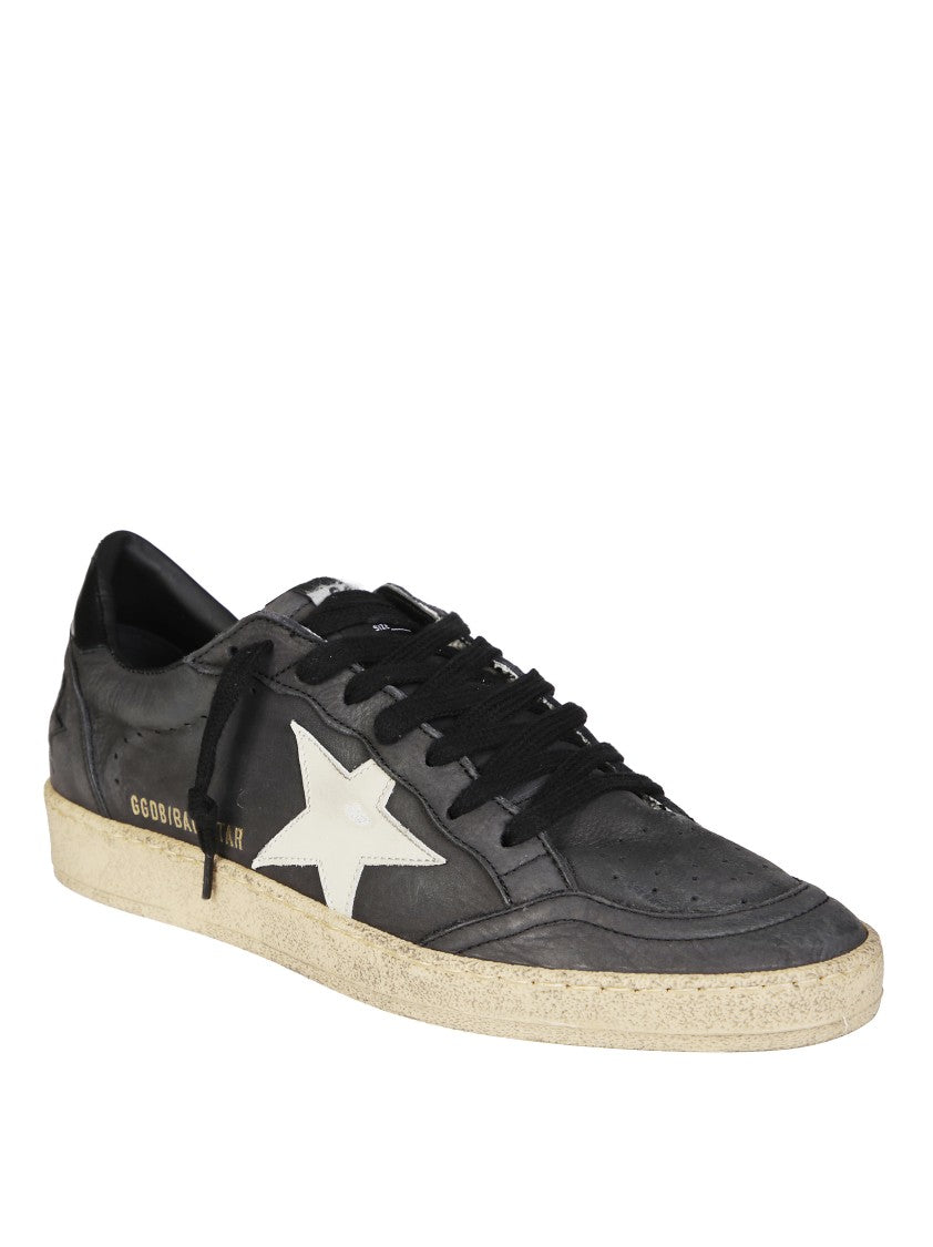 Golden Goose Ballstar Leather Toe Upper Sneakers