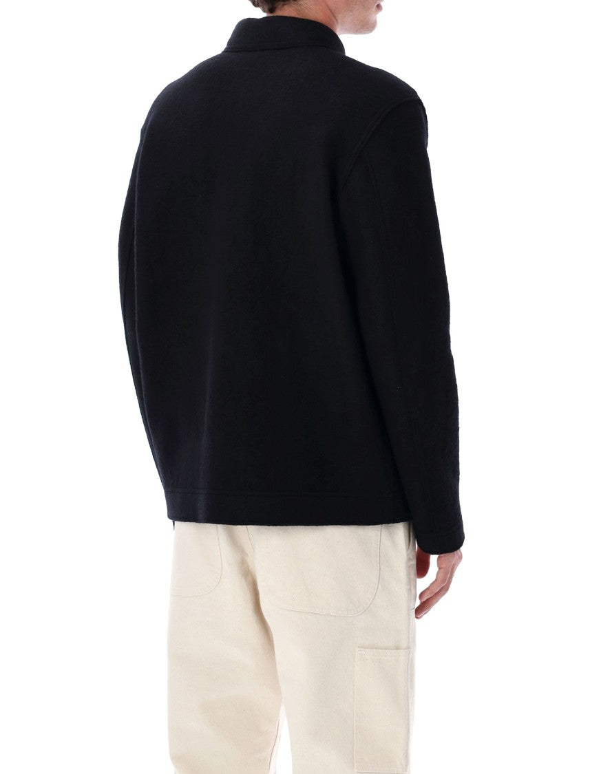 Stone Island Felted Wool Overshirt