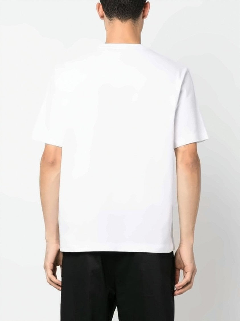 Palm Angels Minimalist Short-Sleeve T-Shirt With Subtle Chest Pocket