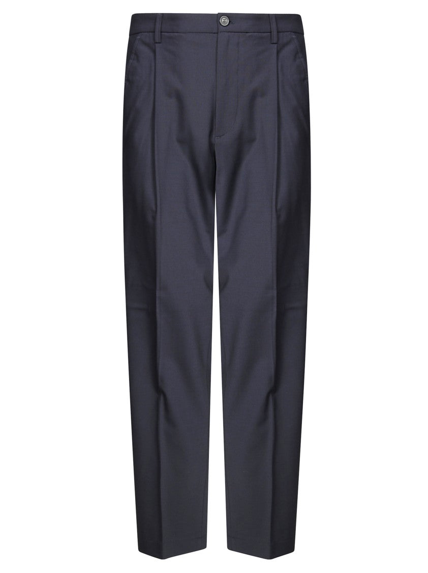 Department 5 Wide Leg Pants With Pinces Wool
