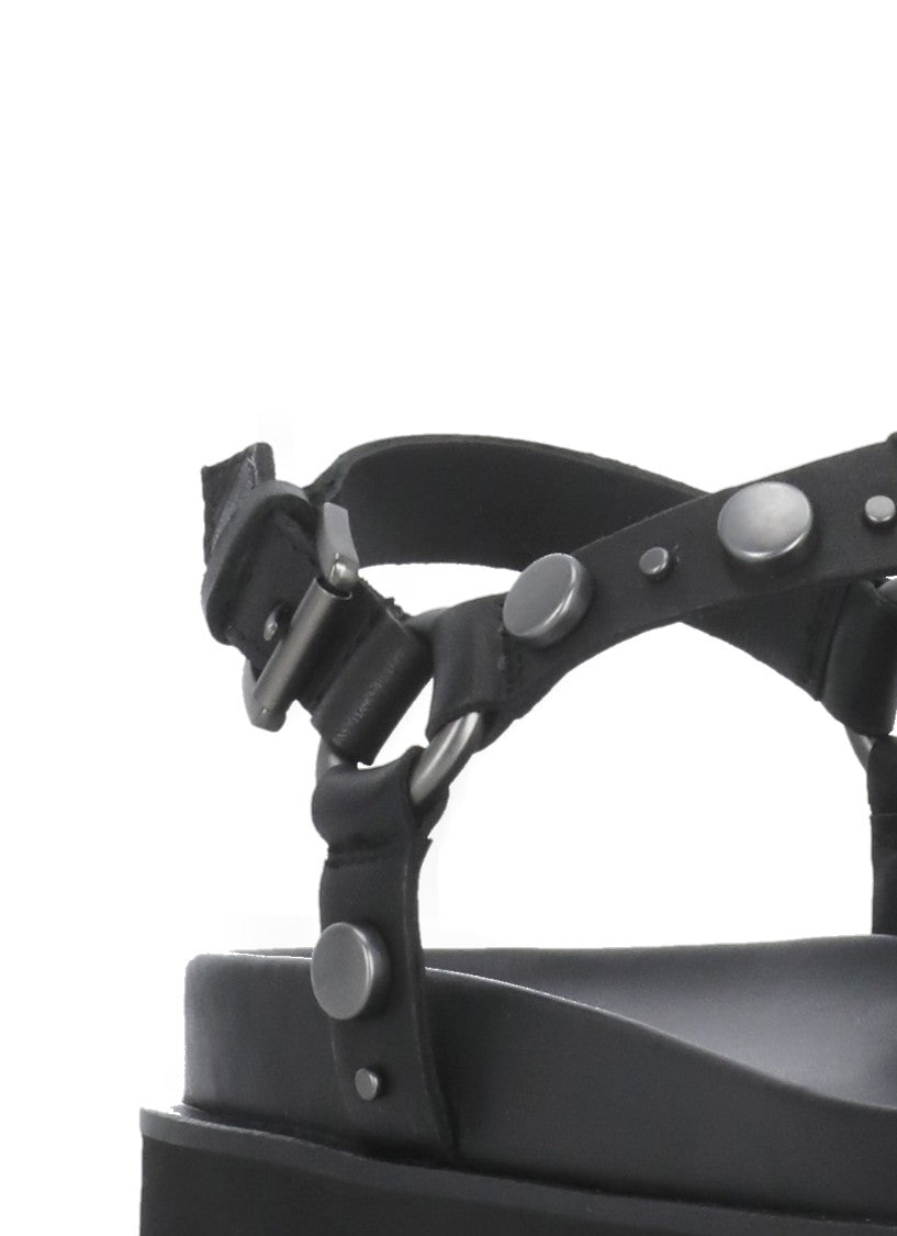 Ash Black Ugo Sandals