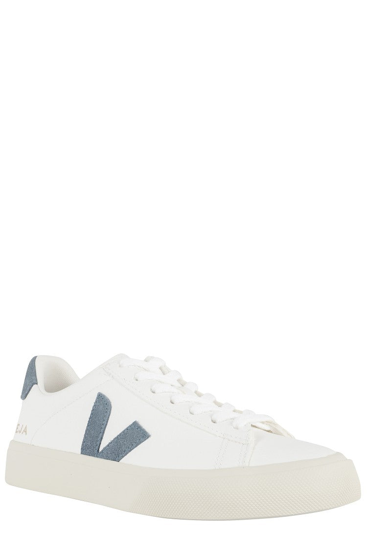 Veja Campo Low-Top Sneakers In Optical White