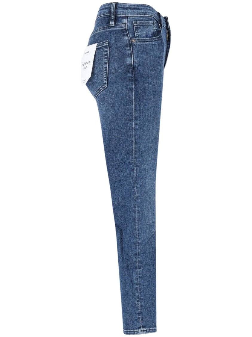 Frame Beige Reboot Crop Jeans