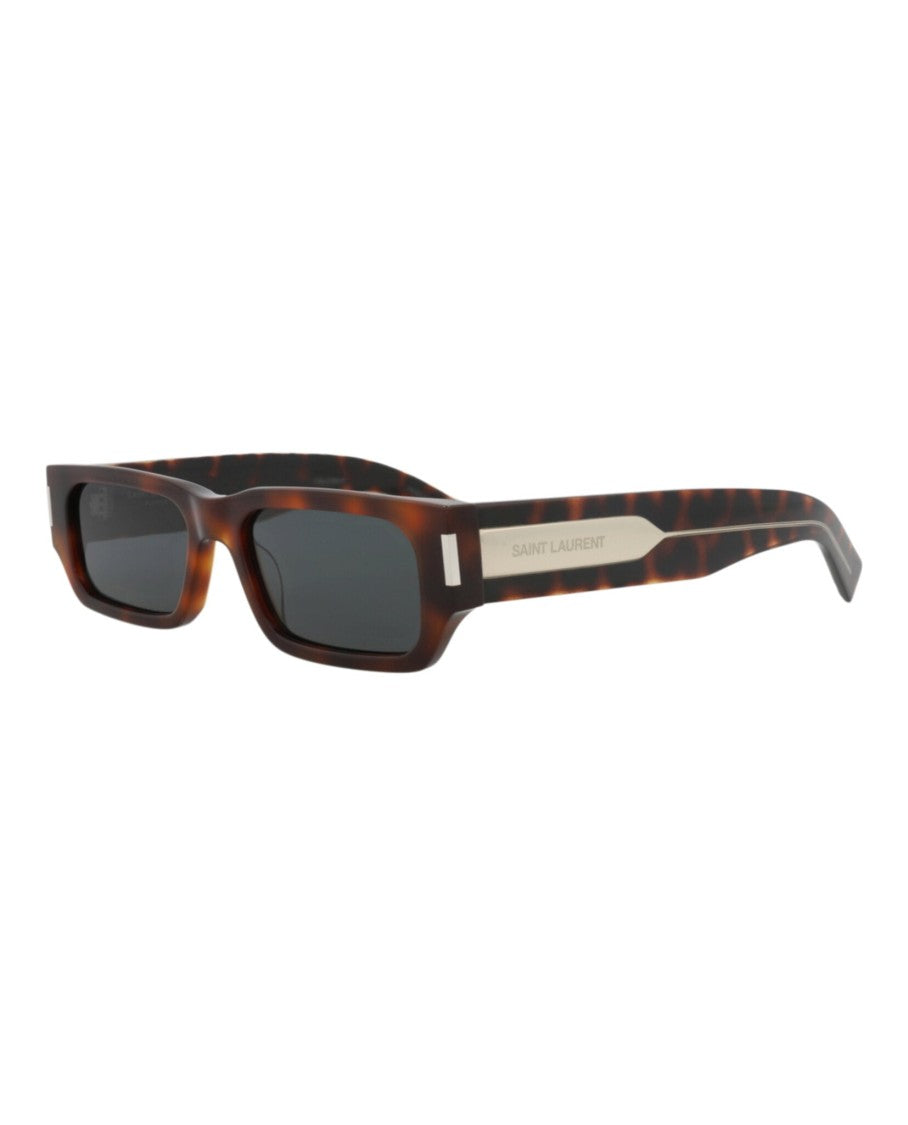 Saint Laurent Square-Frame Recycled Acetate Sunglasses