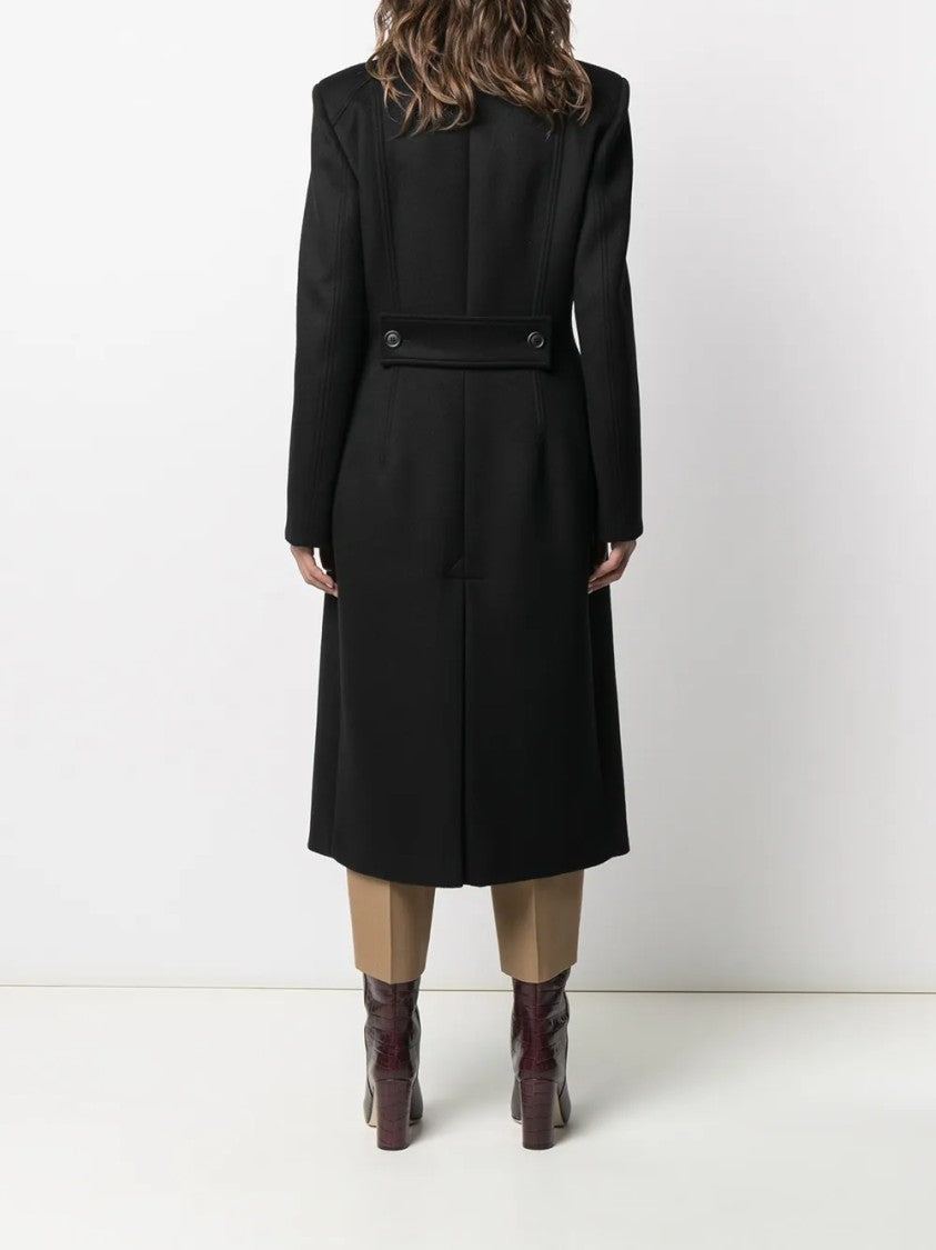 Alberta Ferretti Structured Clean Silhouette Minimal Detailing Coat