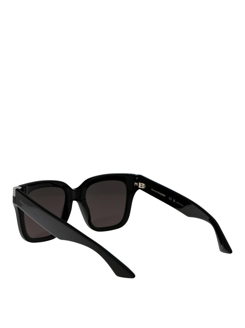 Alexander Mcqueen Bold Oversized Black Sunglasses