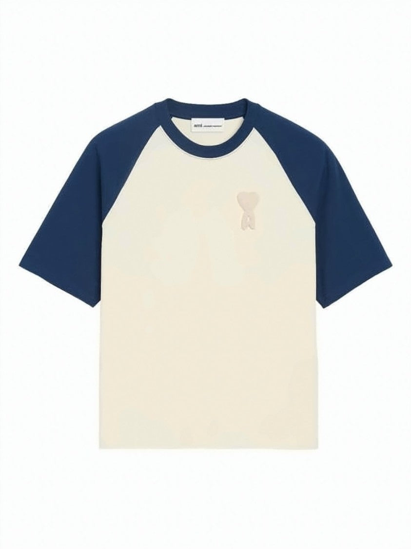 Ami Paris Raglan Sleeve T-Shirt