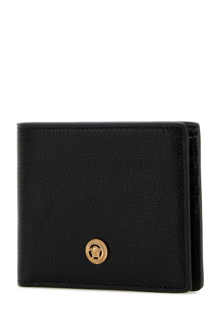 Versace Black Leather Wallet