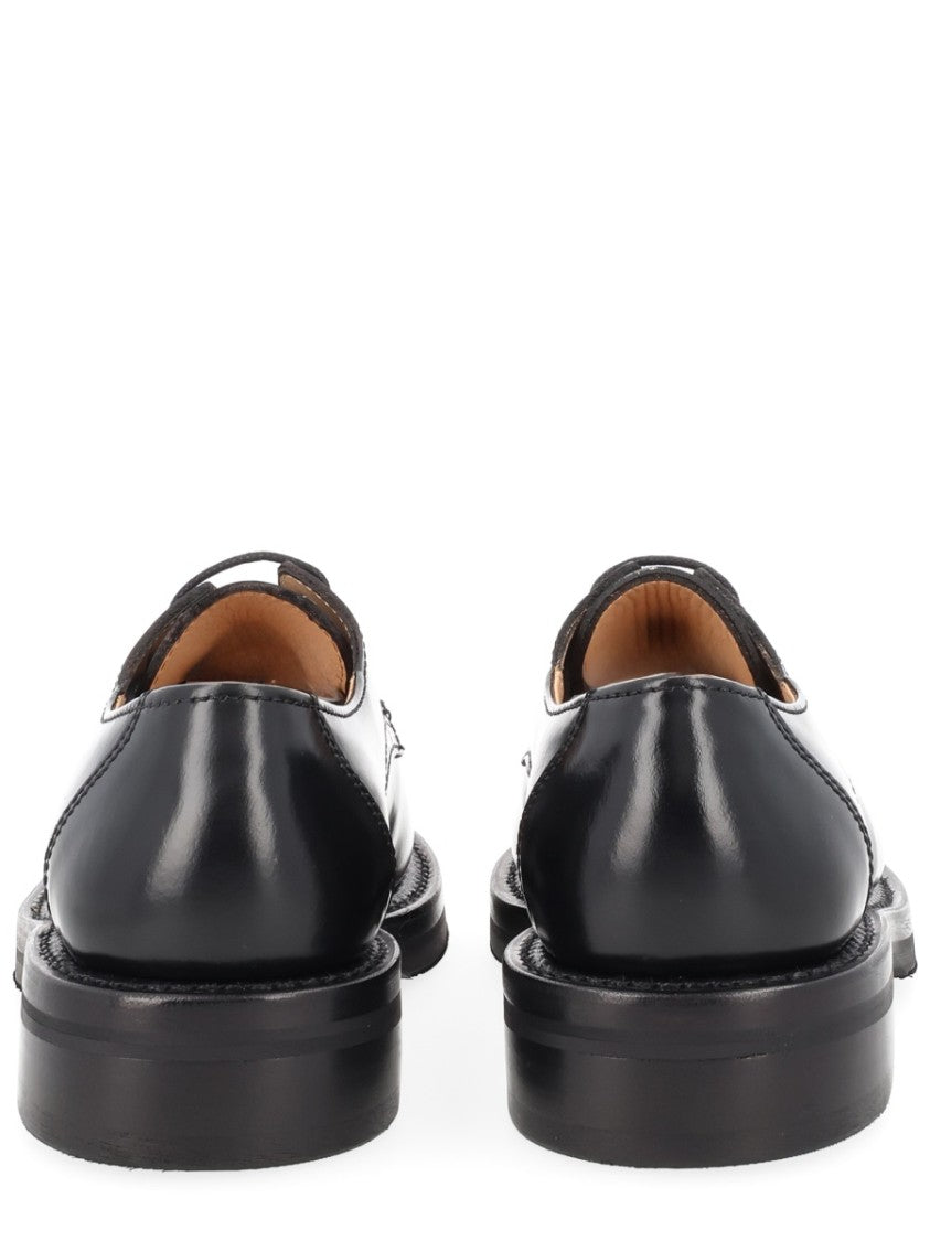 Our Legacy Black Derby Cow Leather Shoes