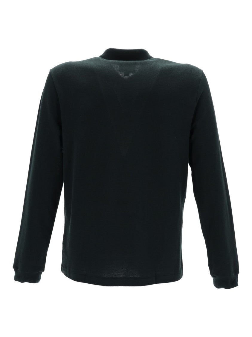 Lacoste Black Classic Long-Sleeve Polo Shirt