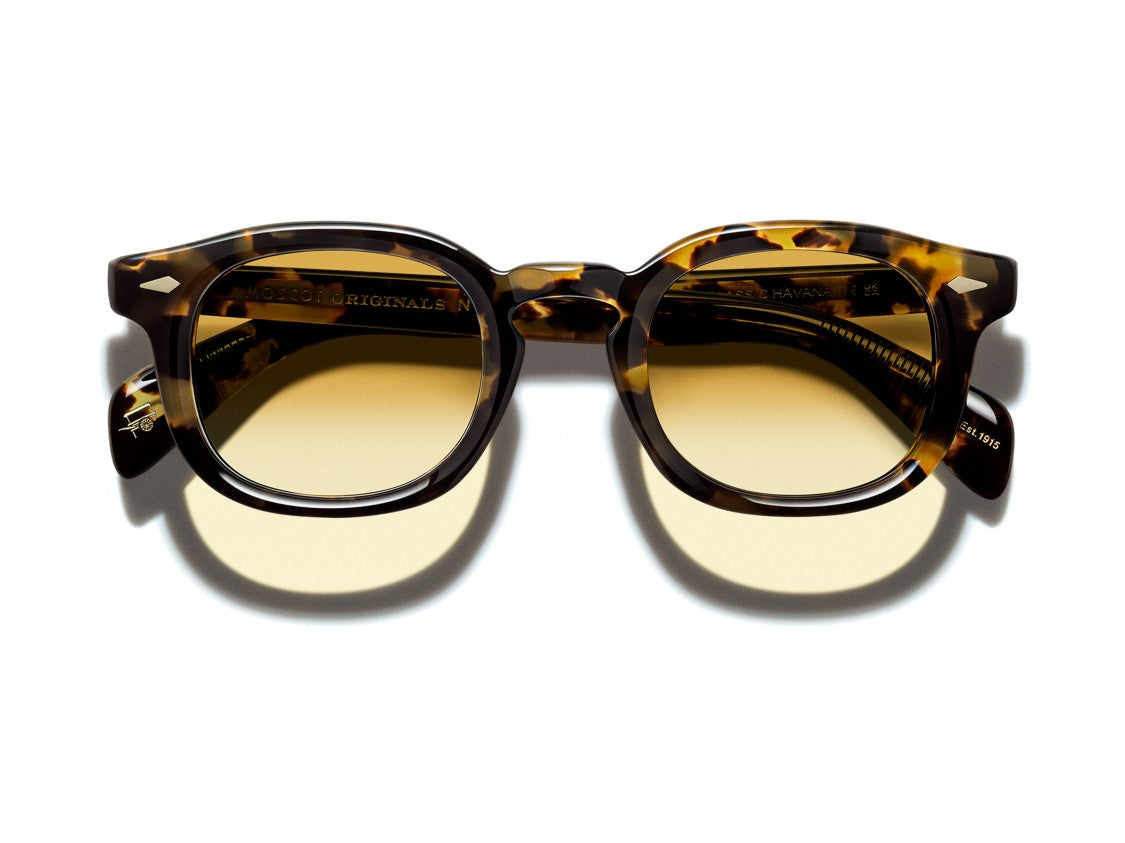 Moscot Tortoiseshell Or-Mek-S Gradient Acetate Sunglasses