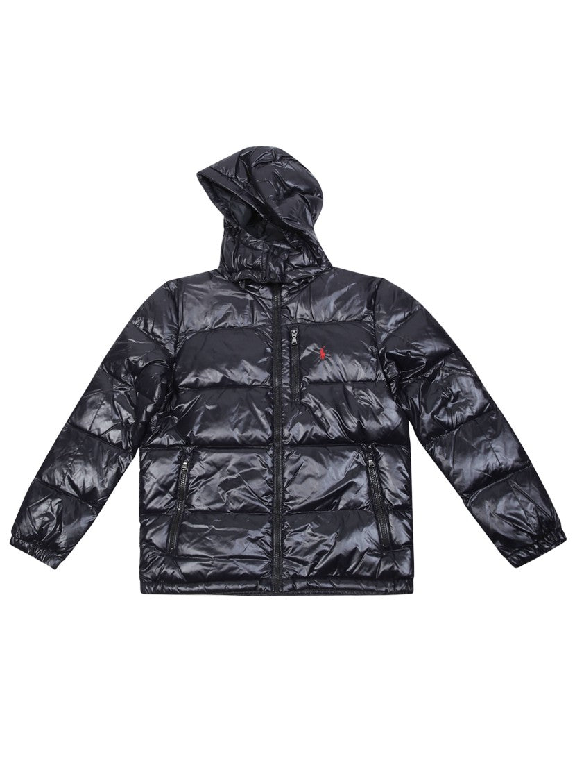 Polo Ralph Lauren Woven Quilted Hooded Bomber Jacket