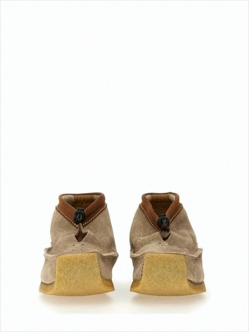 Woburn Walk Suede Loafers With Adjustable Toggle Closure