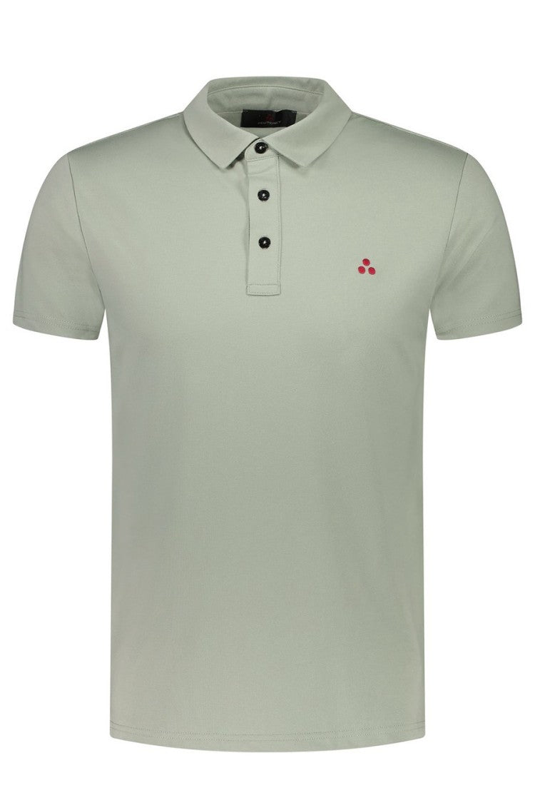 Peuterey Multicolor Polo T-Shirt With Silk