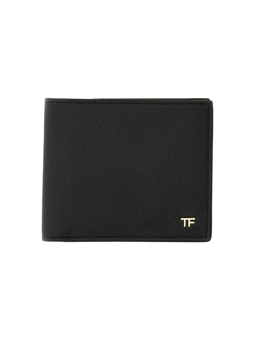 Tom Ford Textured Black Bifold Wallet