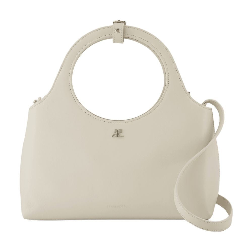 Courrèges Holy Day Crossbody - Leather - White