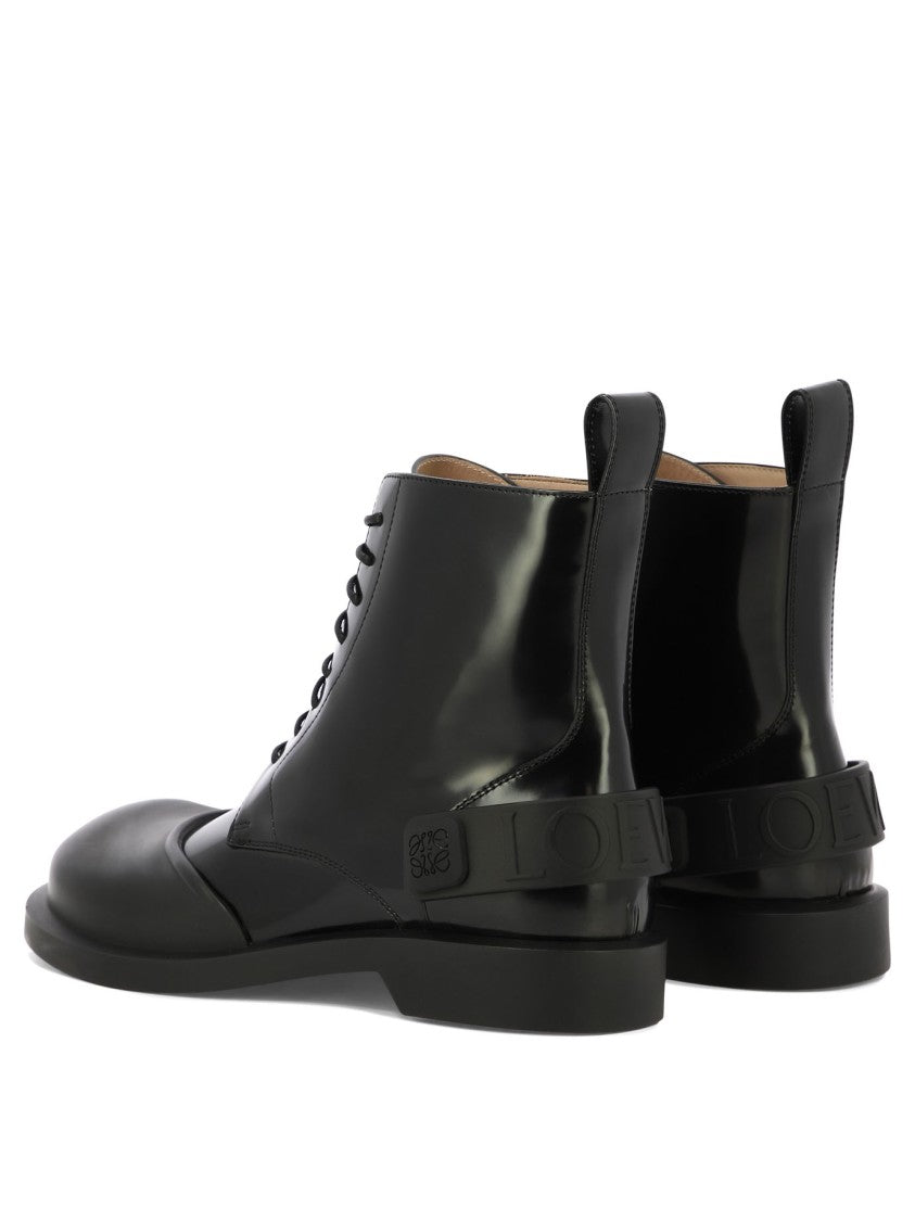 Loewe "Campo" Lace-Up Boots