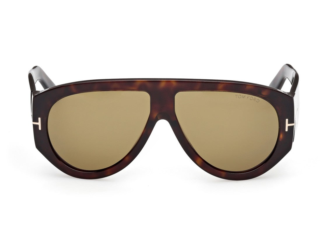 Tom Ford Ft1044 Oversized Tortoiseshell Aviator Sunglasses