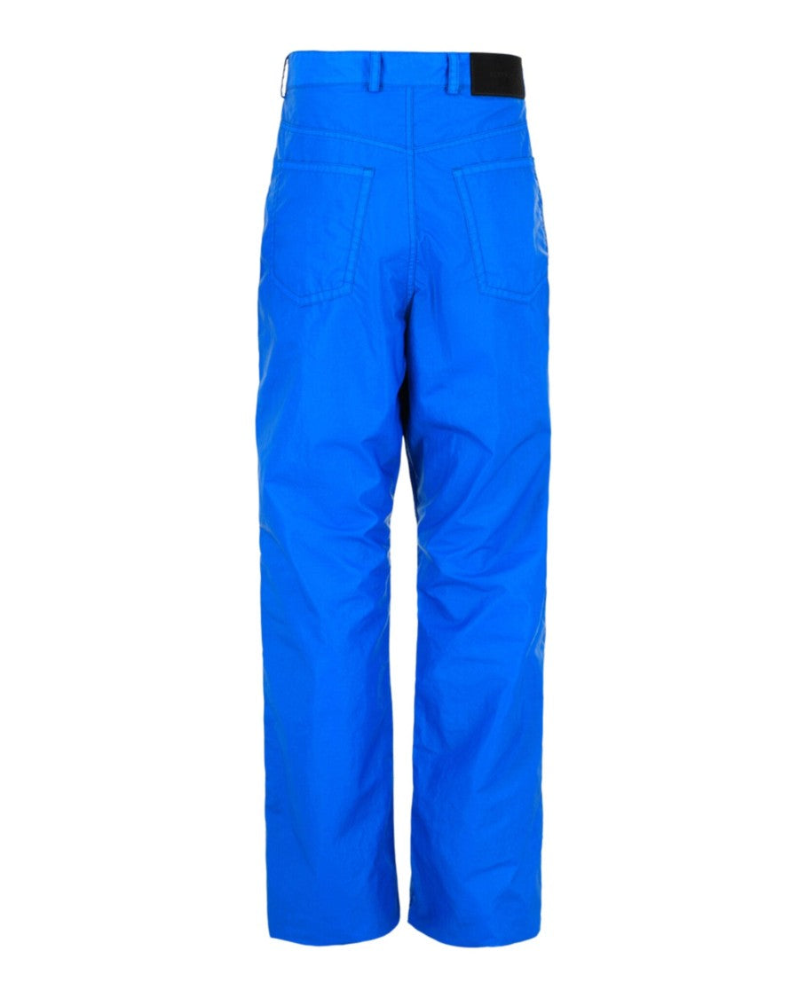 Ferragamo Coated Straight Leg Pants