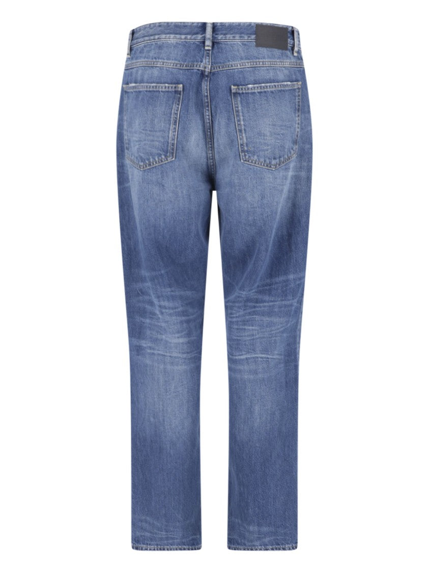 Closed Blue Springdale Straight-Leg Denim Jeans