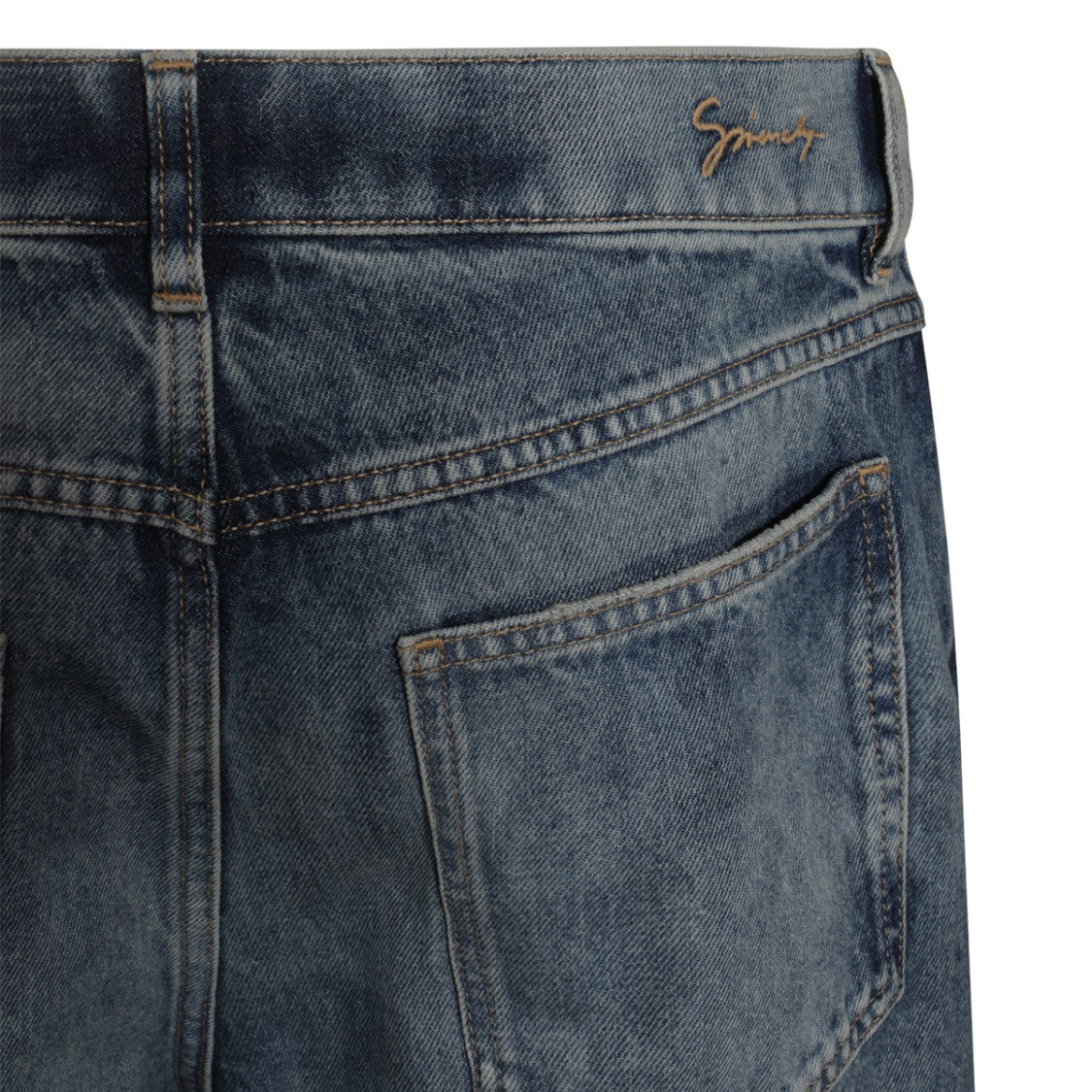 Givenchy Indigo Blue Cotton Denim Jeans With Signature Detailing