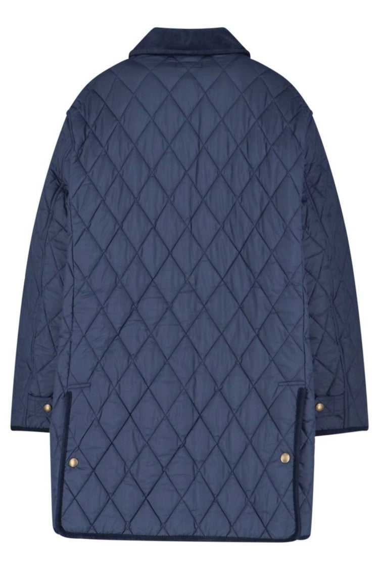 Polo Ralph Lauren Diamond-Pattern Quilted Jacket With Contrasting Trim