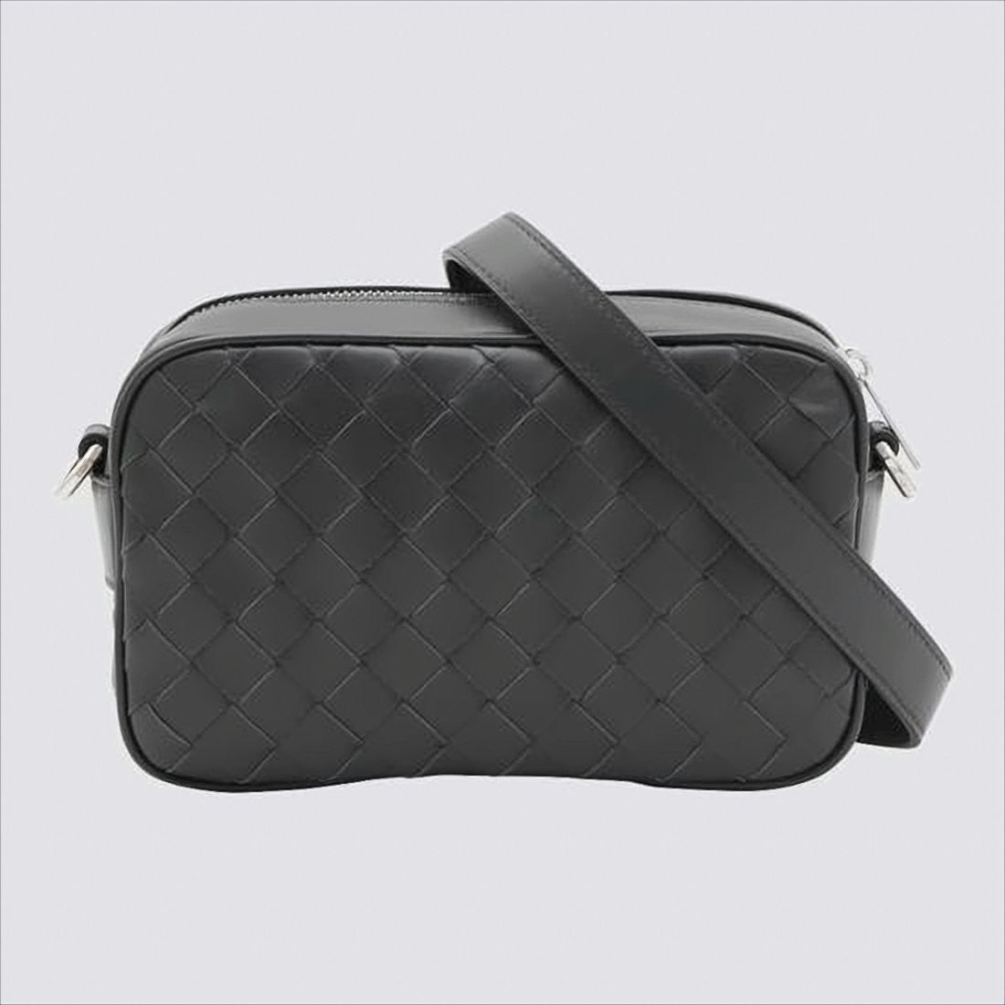 Bottega Veneta Rectangular Woven Leather Crossbody Bag