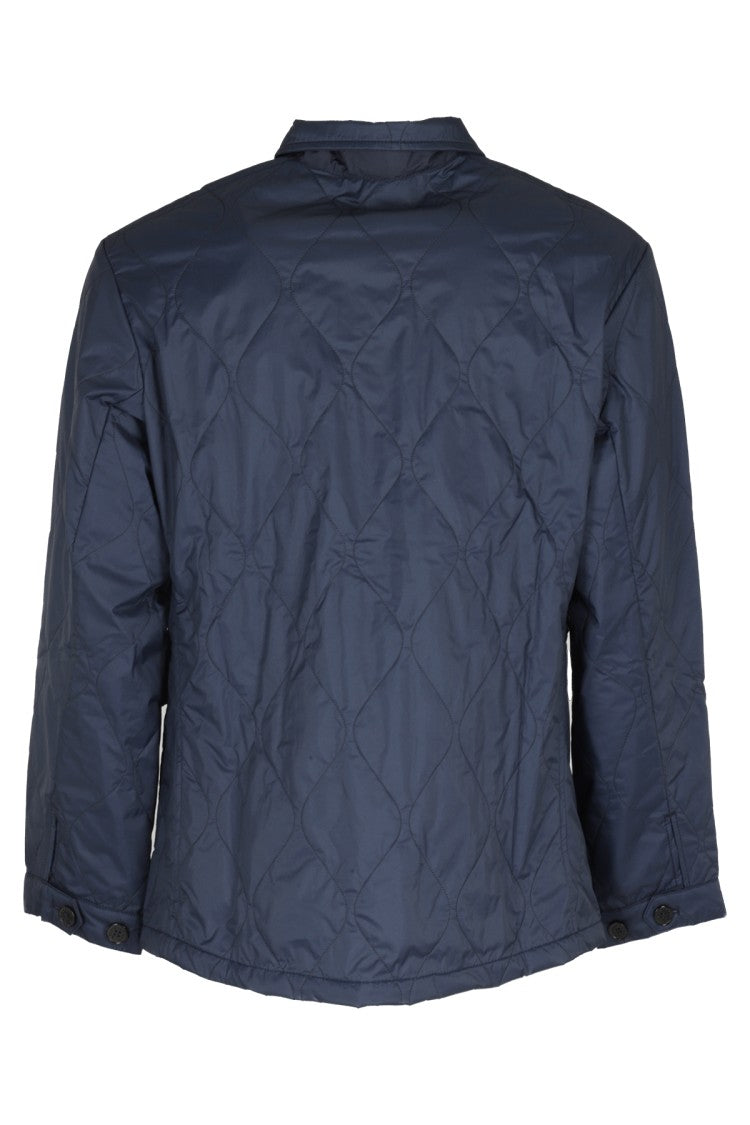 Mackintosh Navy Quilted Chore Jacket