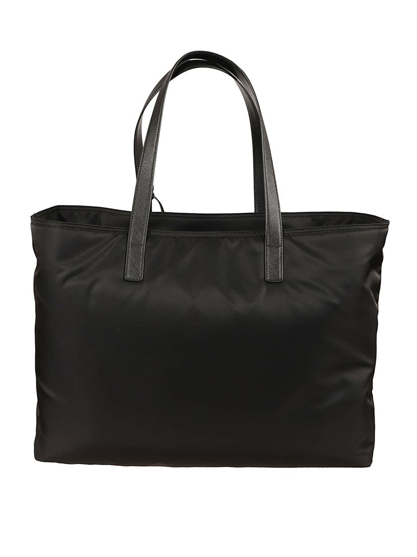 Prada Rectangular Tote Bag With Saffiano Leather Handles