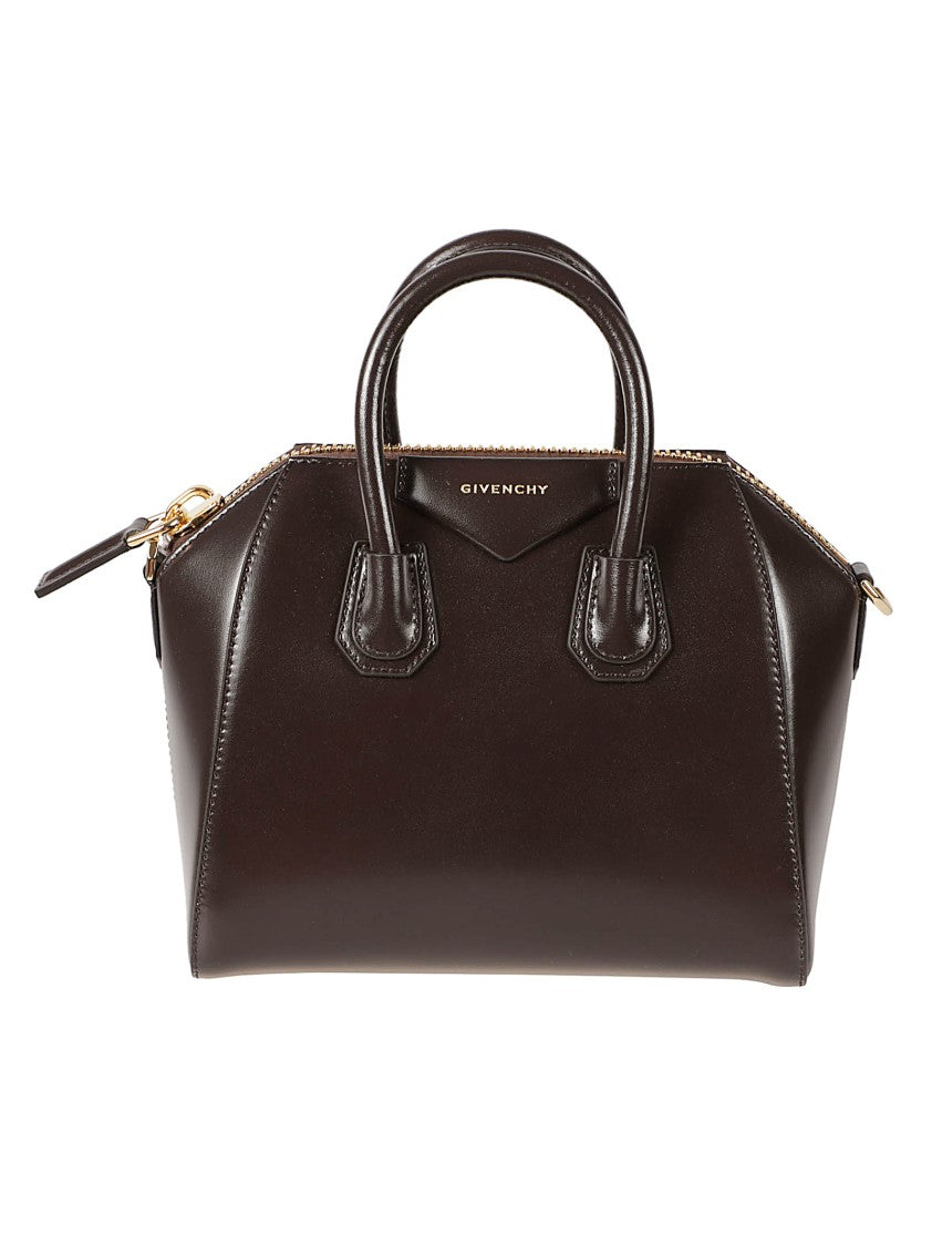 Givenchy Trapezoidal Handbag In Smooth Calf Leather