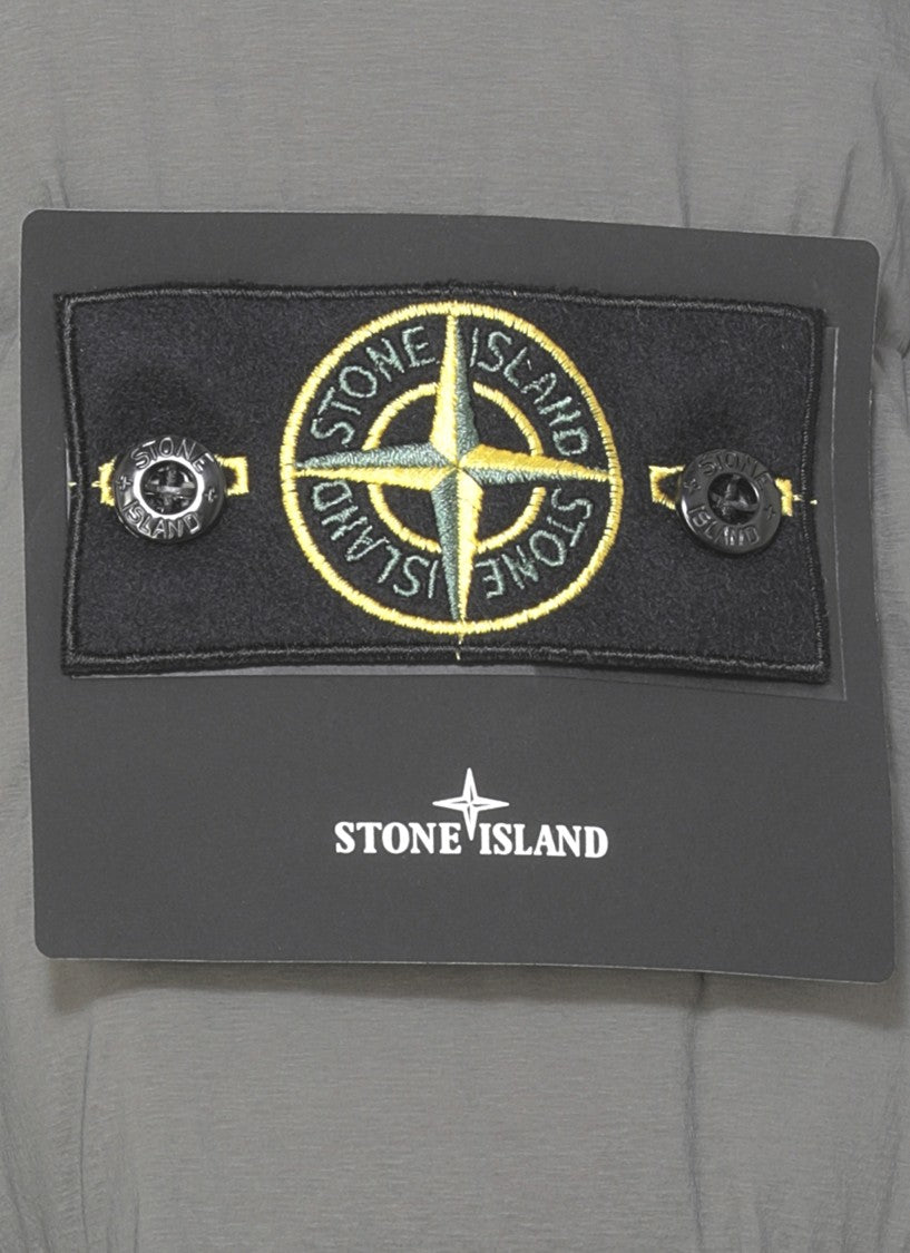 Stone Island Quilted Grey Stone Island Bomber Jacket