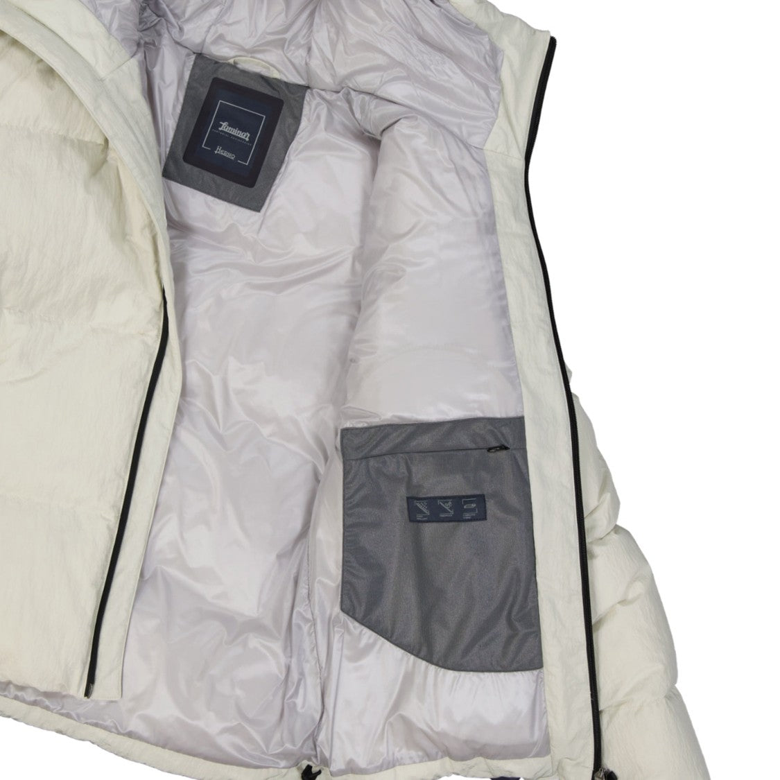 Herno Padded Down Jacket With High Collar