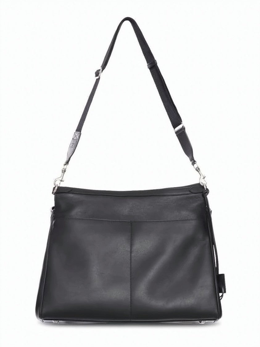 Balenciaga Structured Messenger Bag In Smooth Calf Leather With Matte Finish