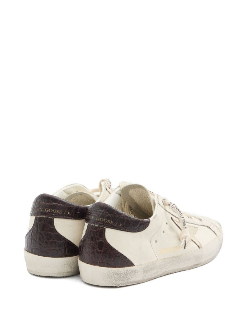 Golden Goose Classic Low-Top Sneakers With Vintage Finish