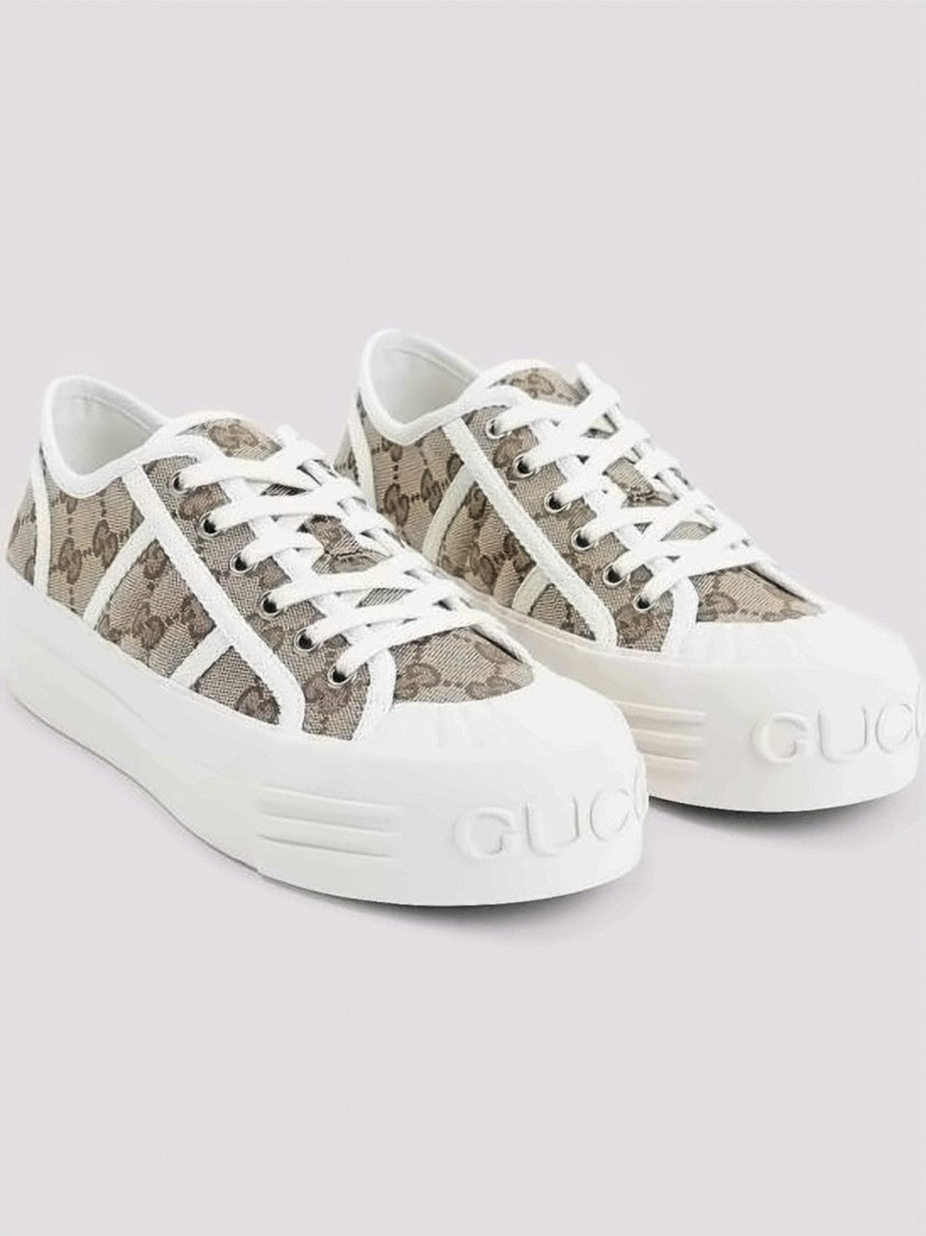 Gucci Low-Top Canvas Sneakers