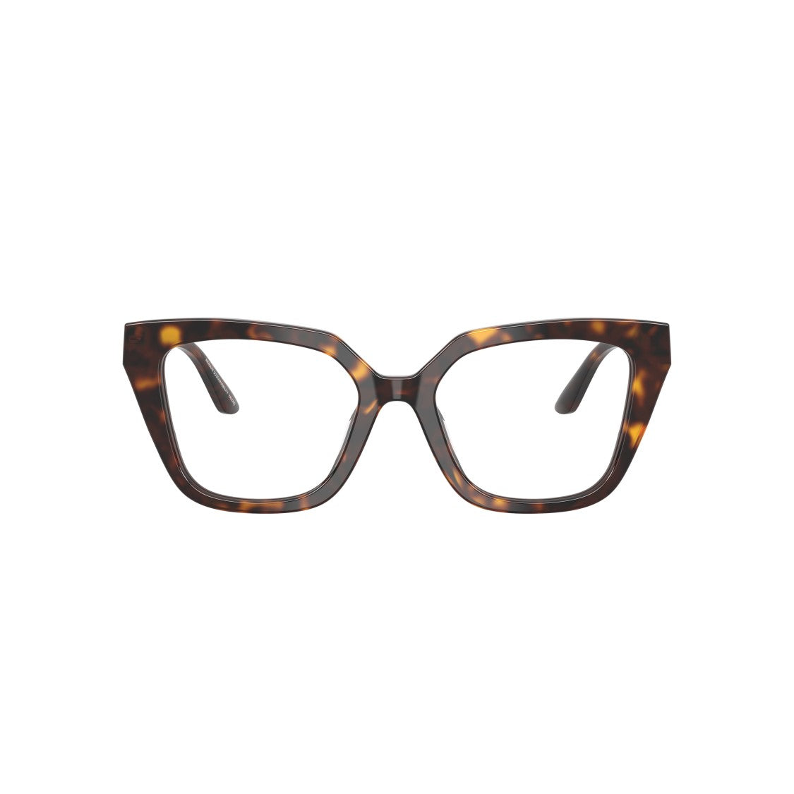 Emporio Armani 0Ea3267u Oversized Square Frame Tortoiseshell Eyeglasses