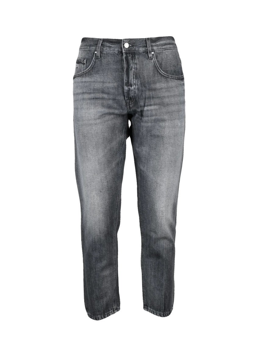 Don The Fuller Grey Cotton Men Jeans
